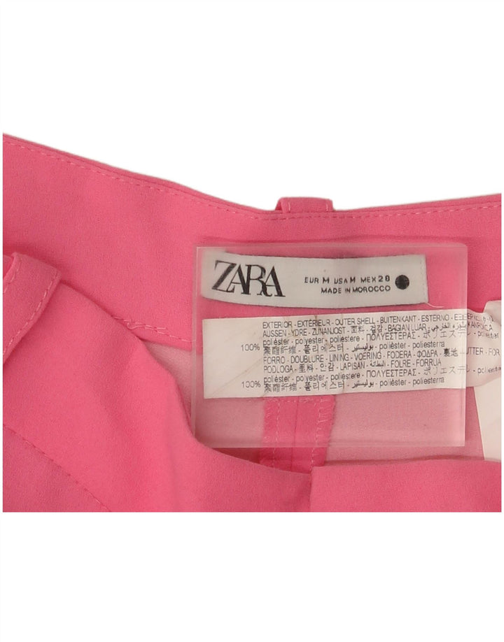 Zara Damen Freizeitshorts Medium W28 Rosa Polyester