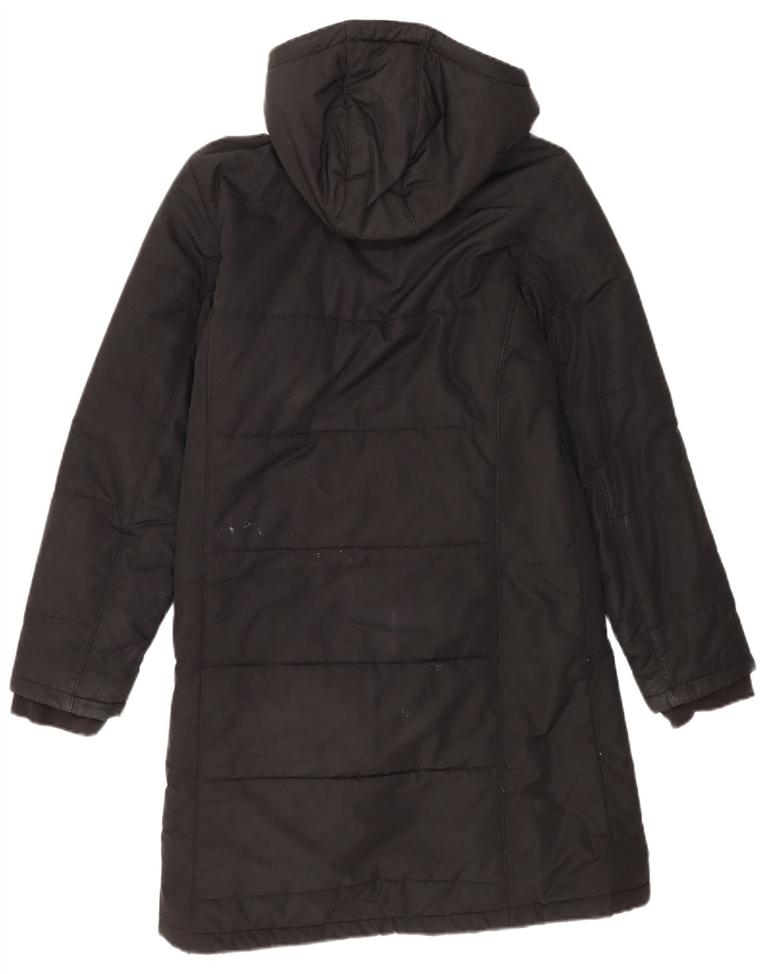 Jack Wolfskin Damen Kapuzenmantel, gepolstert, UK 12/14, mittelschwarz, Polyester