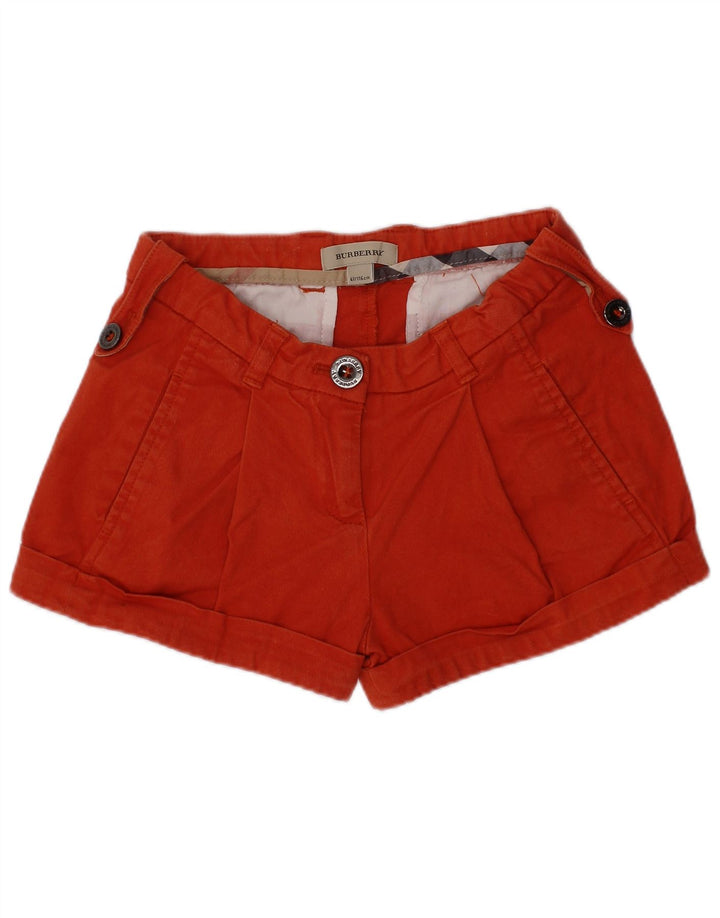 Burberry Chino-Shorts für Mädchen, 5–6 Jahre, W22, rot, Baumwolle, klassisch