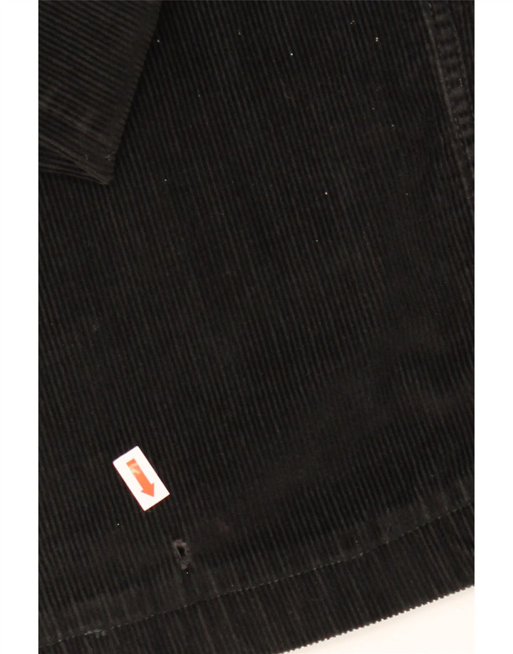 CONTE OF FLORENCE Herren-Cord-Hose, Größe 50, Größe L, W34, L25, Schwarz