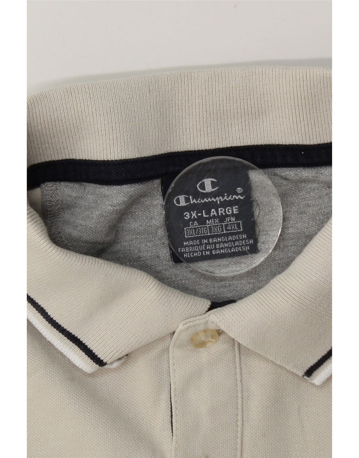 Champion Herren Poloshirt 3XL Off White