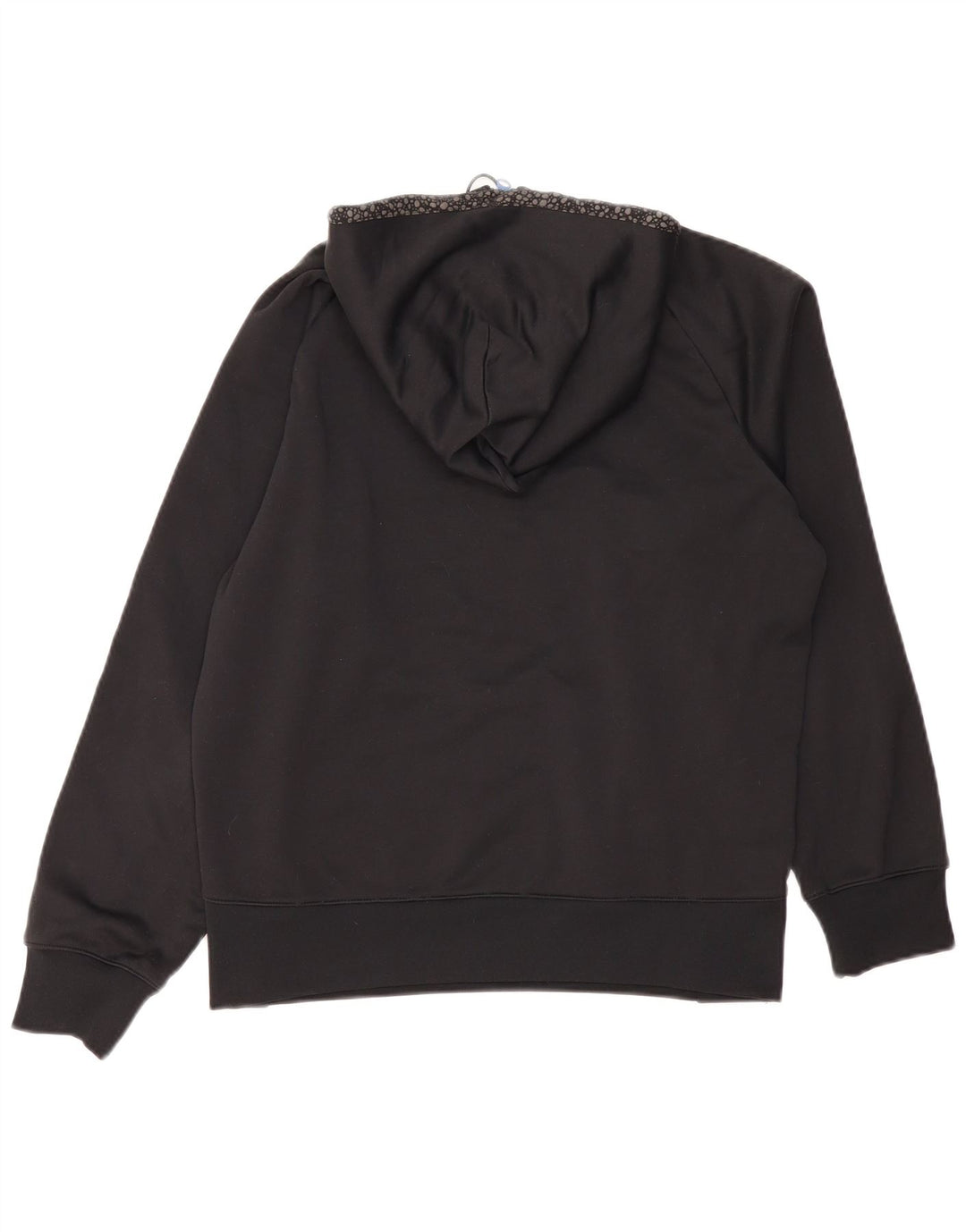 NIKE Herren-Kapuzenpullover mit Reißverschluss, UK 34/36, Größe S, Schwarz, Polyester