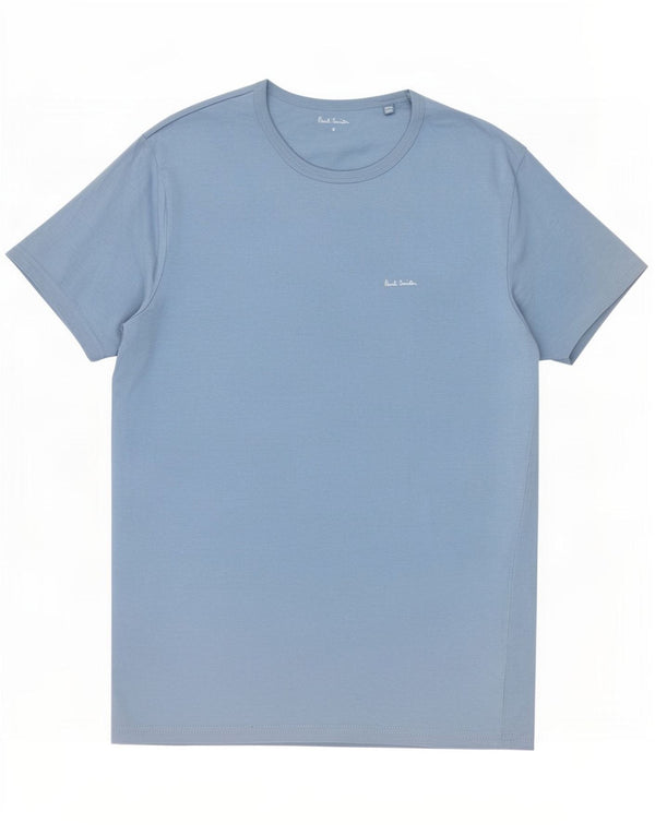 Paul Smith Herren T-Shirt Top Small Blau Baumwolle