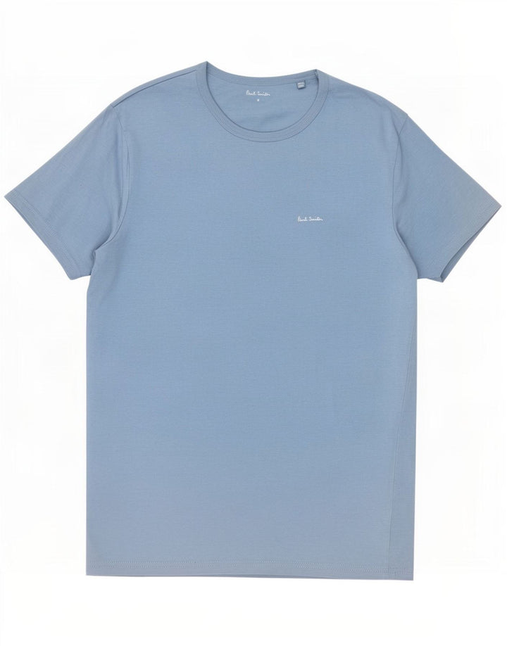 Paul Smith Herren T-Shirt Top Small Blau Baumwolle