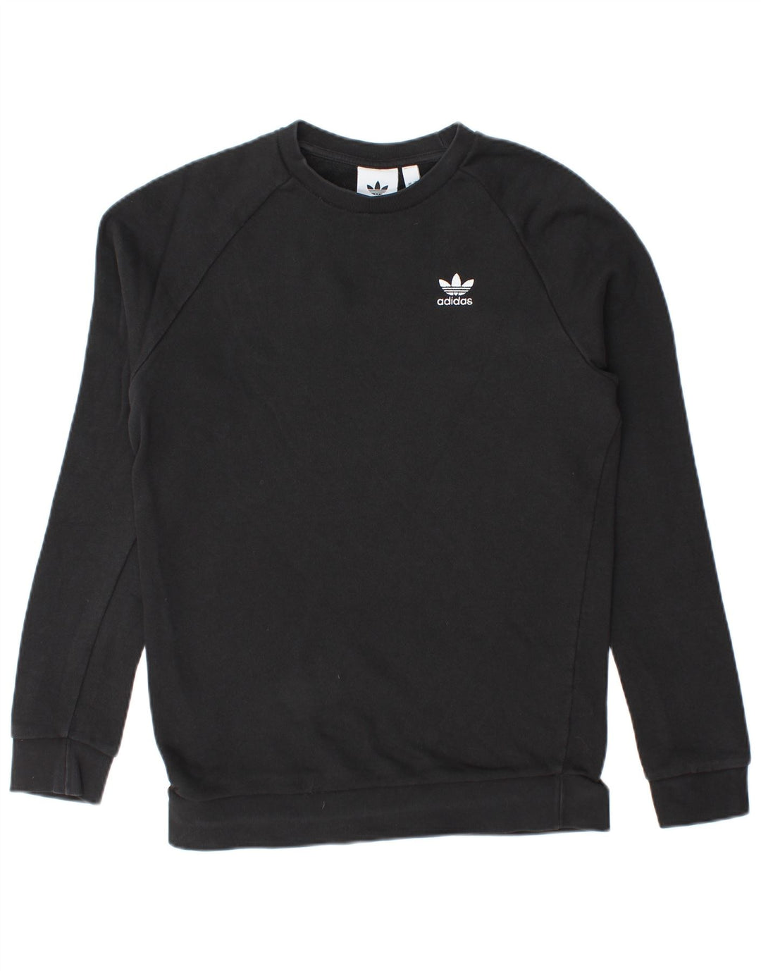 Adidas Herren Sweatshirt Pullover XS Schwarz Baumwolle