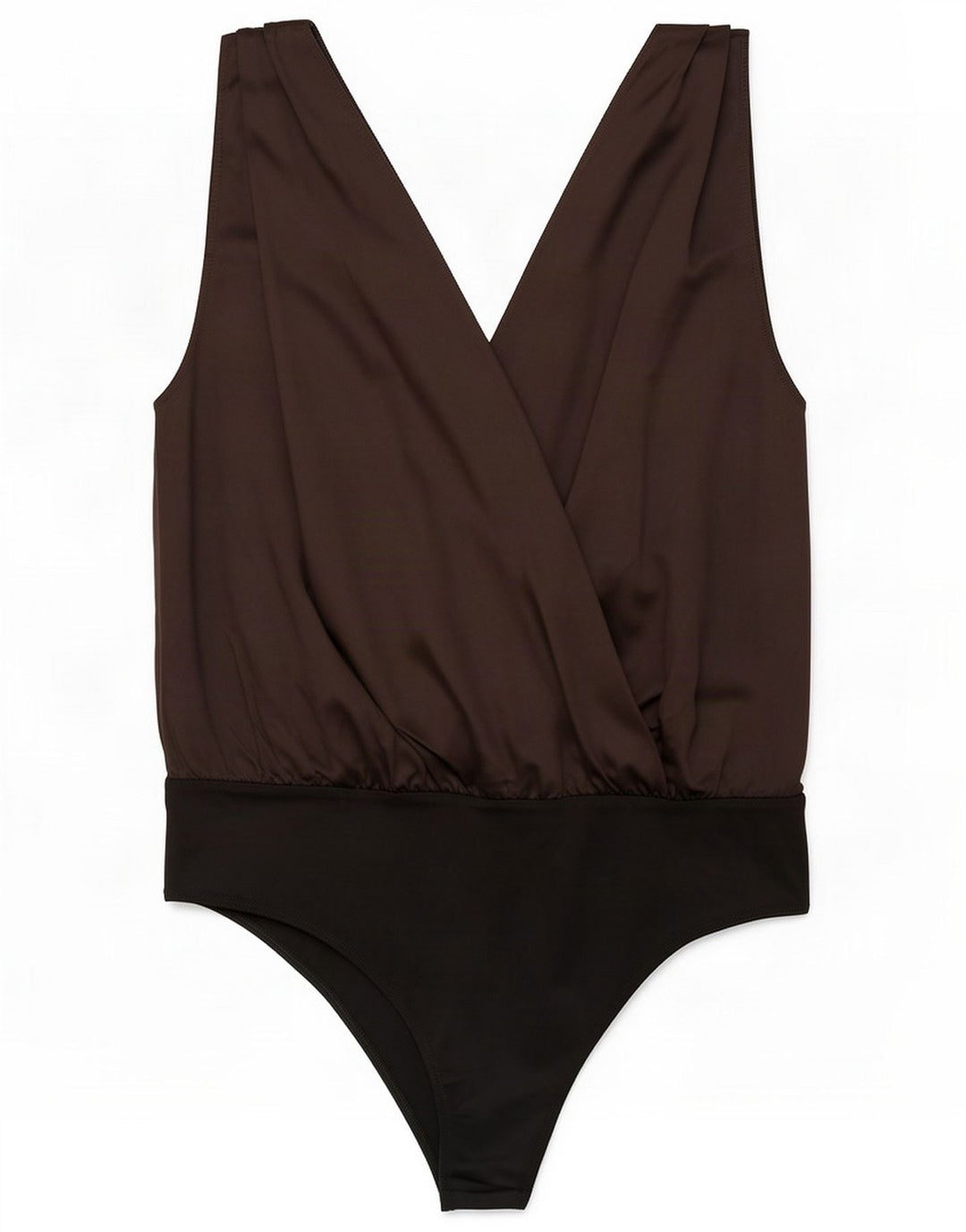 Ärmelloser Damen-Body von Zara, Gr. 44, Größe L, Schwarz, Polyester