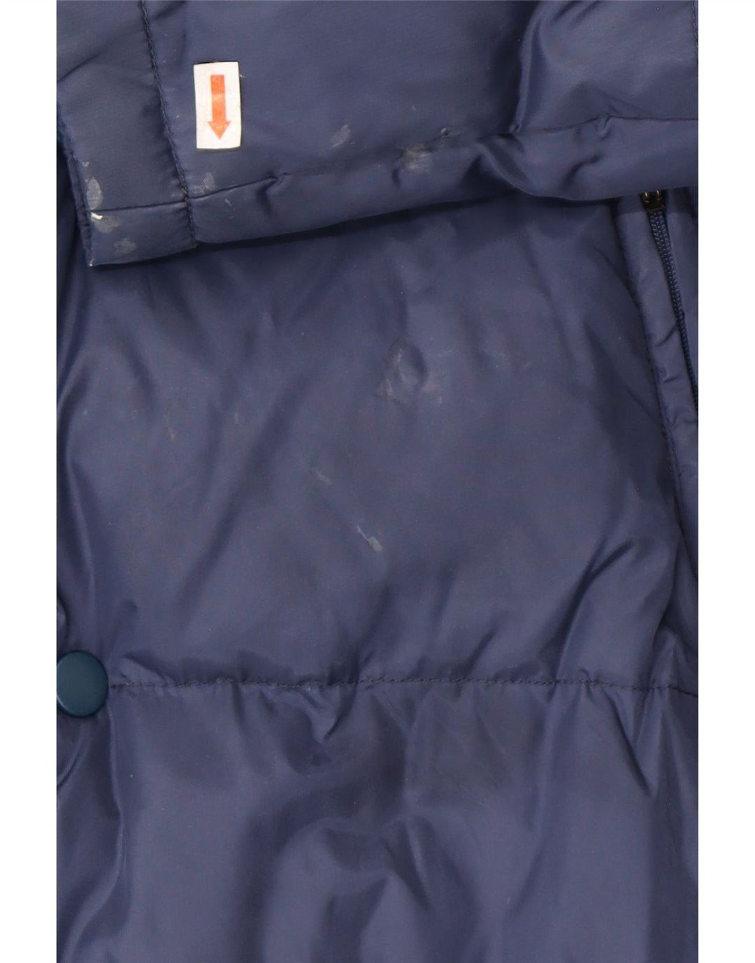 KAPPA Wattierte Herrenjacke mit Kapuze, UK 38, mittelmarineblau, Polyamid
