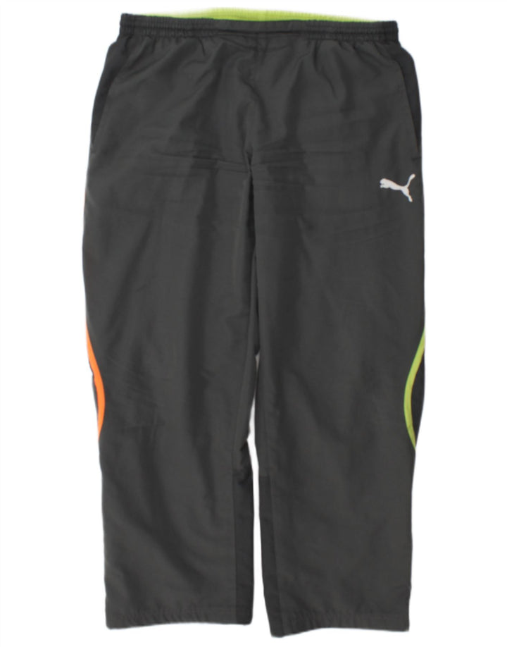 Puma Herren-Trainingshose, Größe L, Grau