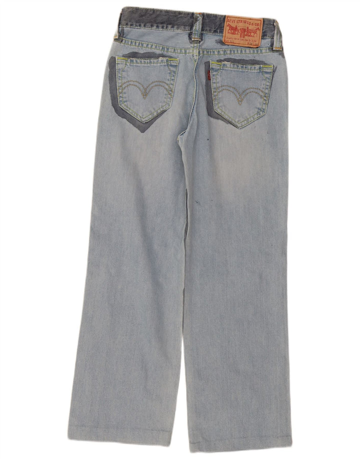 Levi's Damen 922 Straight Jeans W28 L30 Blaue Baumwolle