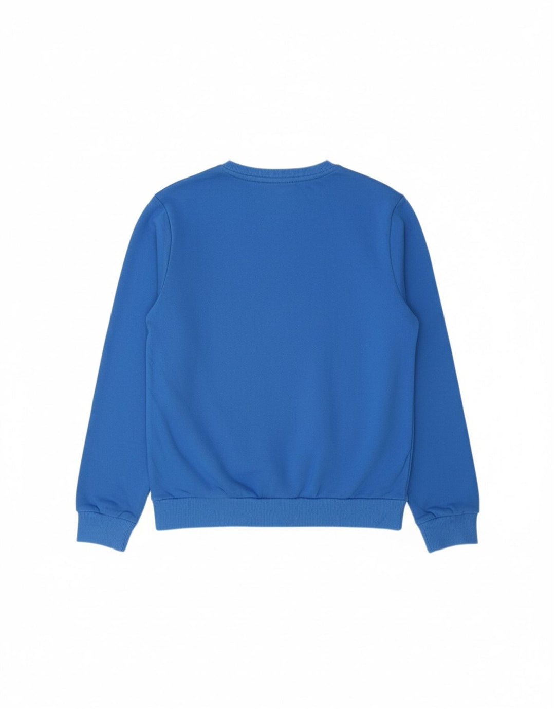 ADIDAS Boys Graphic Sweatshirt Jumper 13-14 Years Blue Cotton