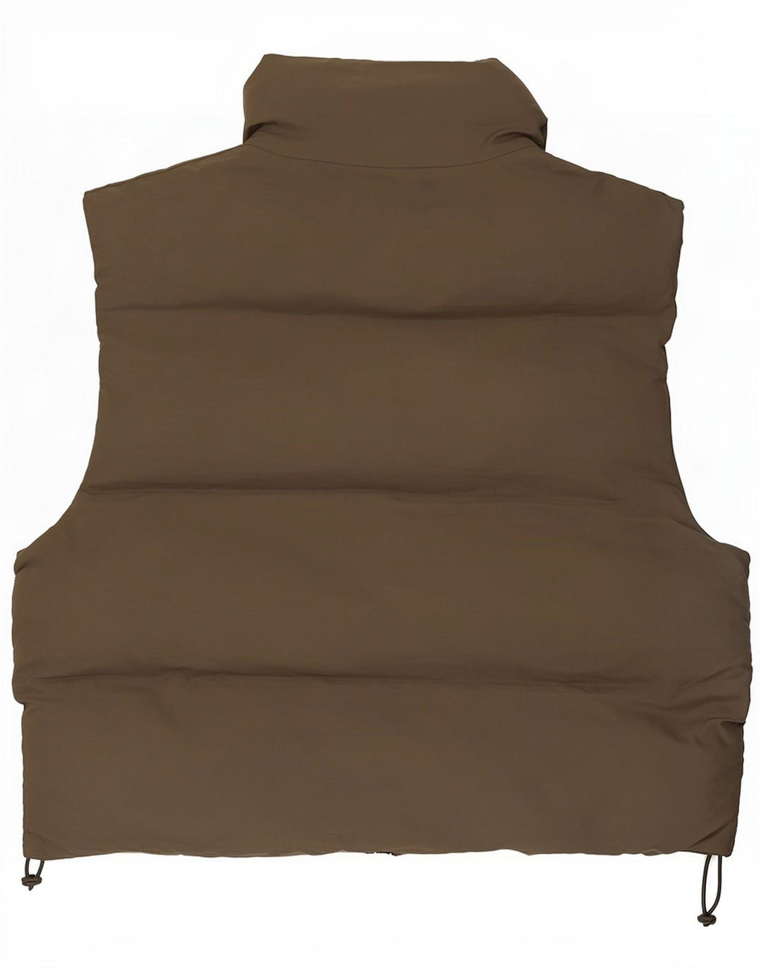 Zara Damen Wattierte Weste UK 14 Medium Khaki Polyester