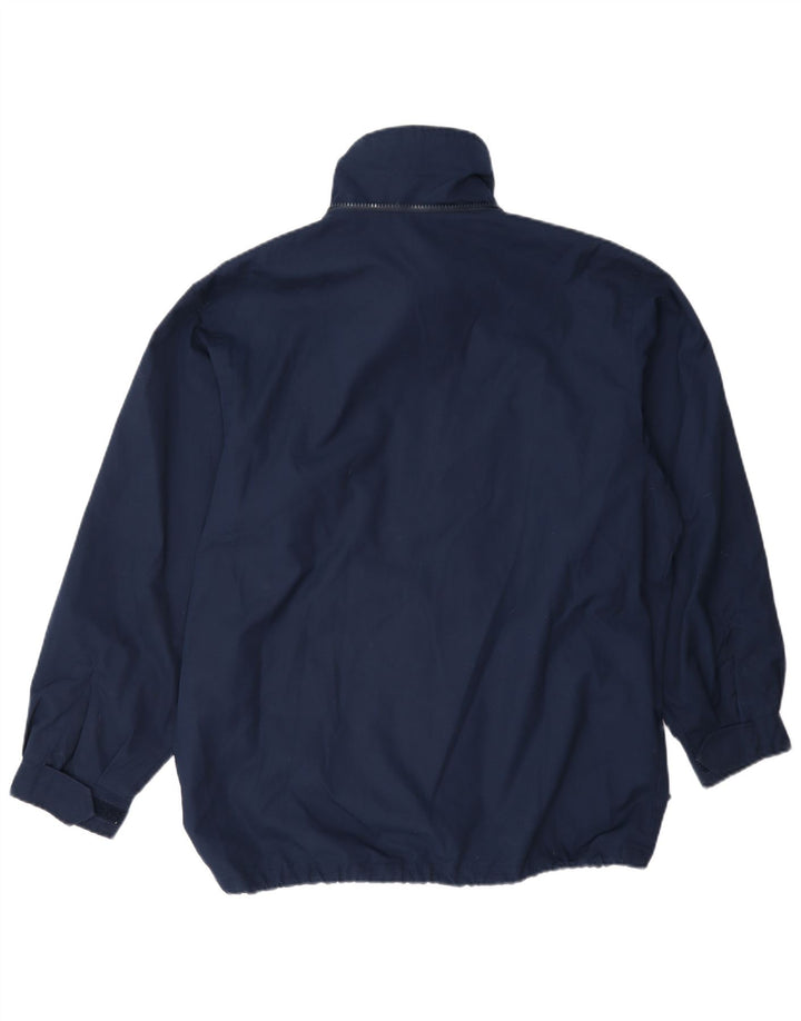 Fila Herren Windjacke UK 40 Large Marineblau Polyester