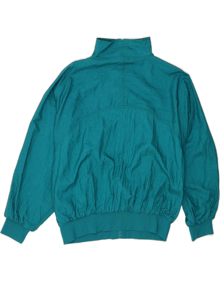 TRIGEMA Mens Tracksuit Top Jacket Small Green Polyamide Vintage Trigema and Second-Hand Trigema from Messina Hembry 