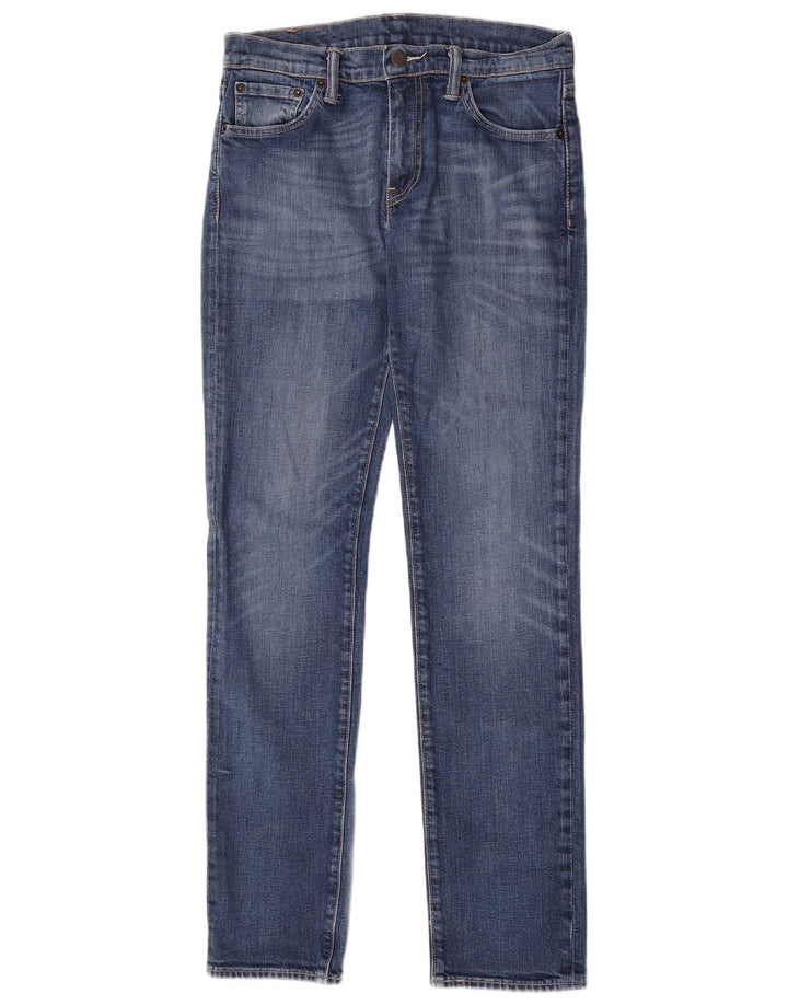 Levi's Damen 511 Slim Jeans W30 L32 Blaue Baumwolle
