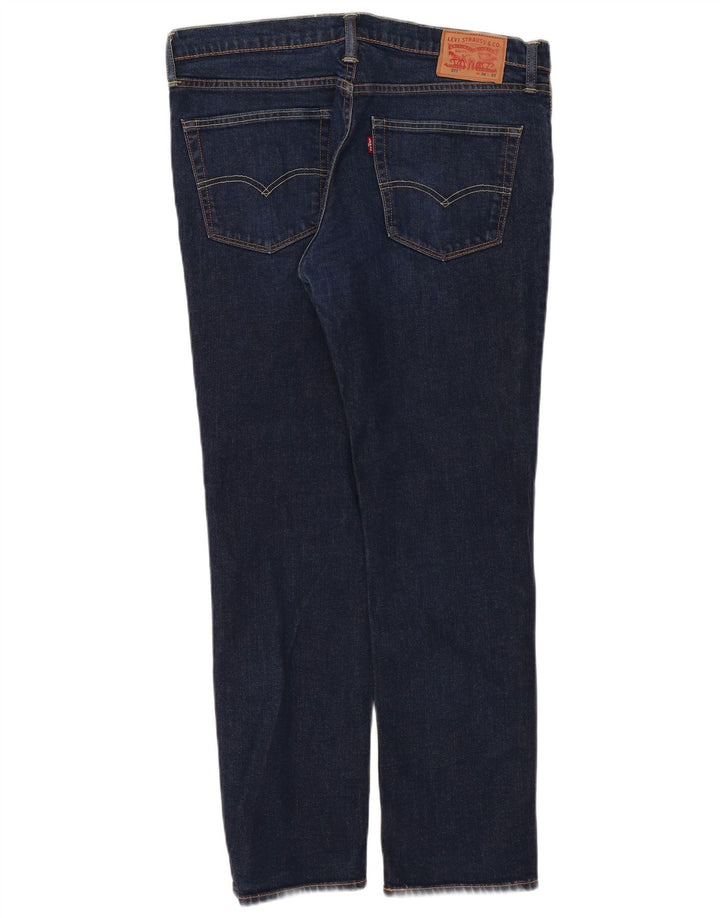Levi's Herren 511 Slim Jeans W36 L32 Marineblau Baumwolle