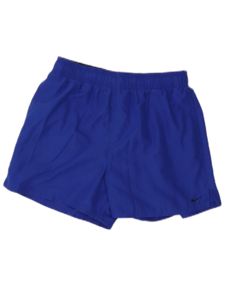 Nike Herren-Sportshorts aus mittelblauem Polyester