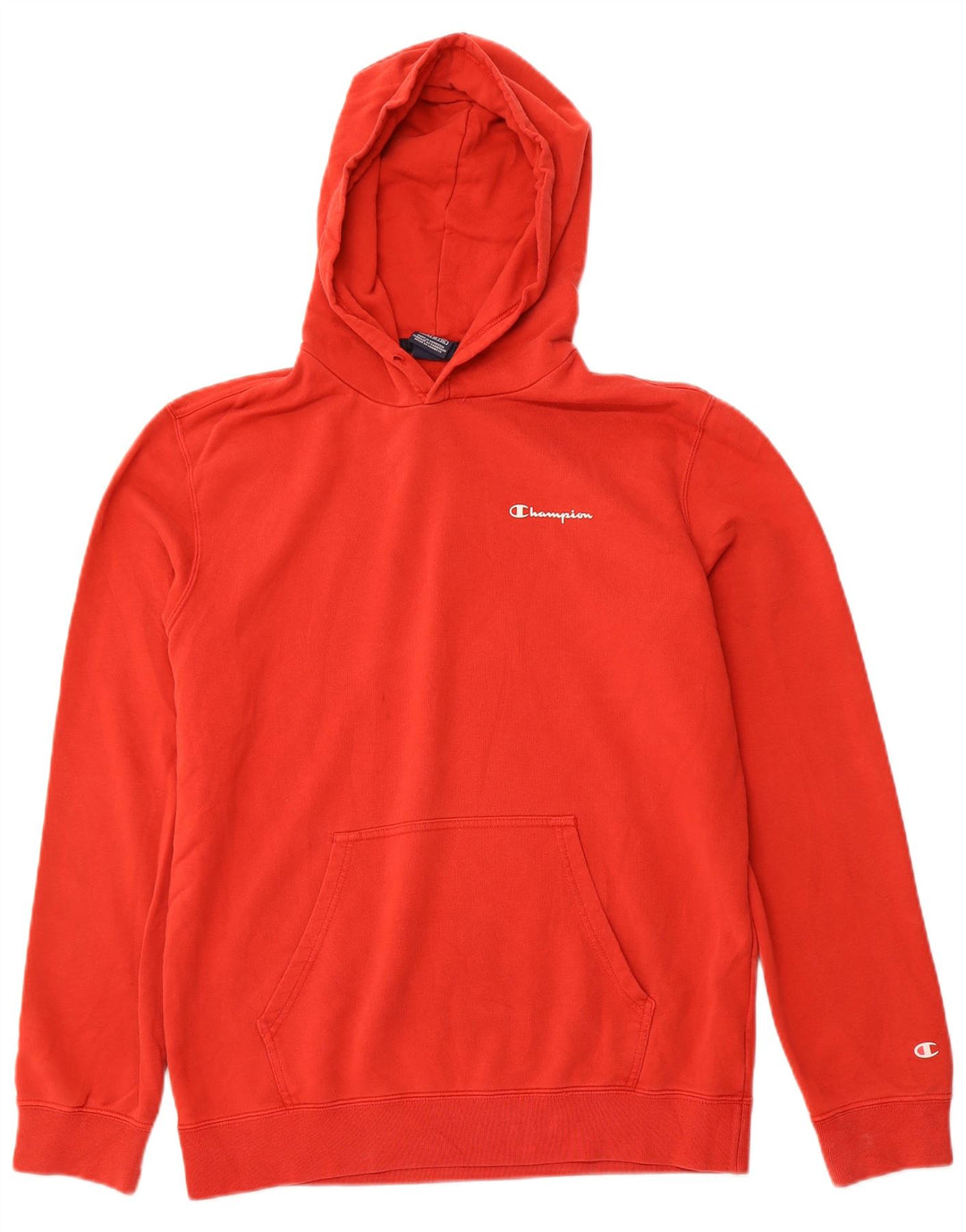 CHAMPION Herren Kapuzenpullover XL, rote Baumwolle