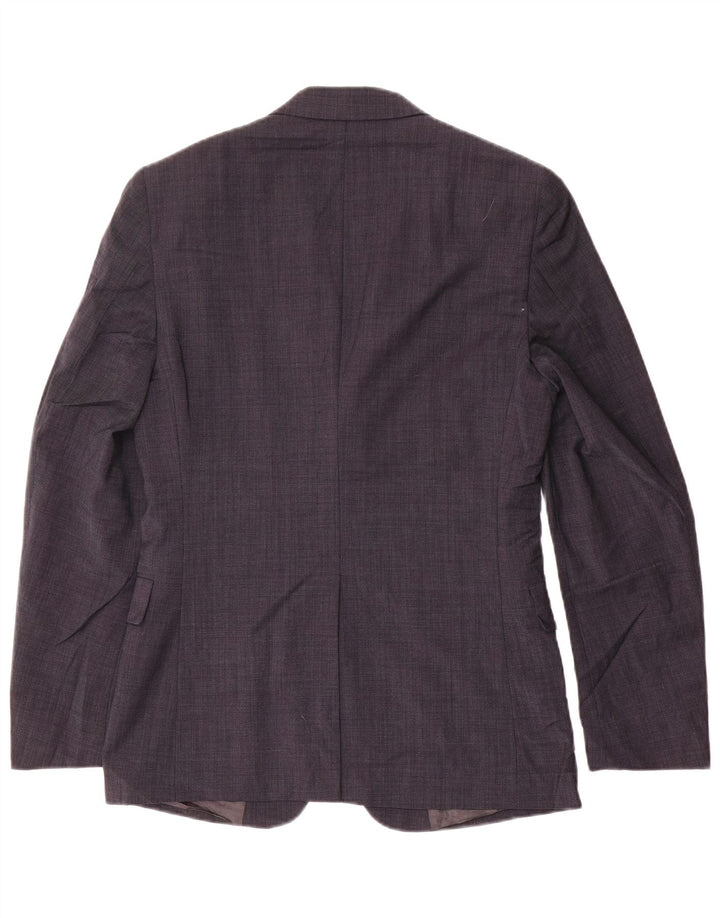 DKNY Herren-Blazer mit 2 Knöpfen, Gr. 36, Marineblau