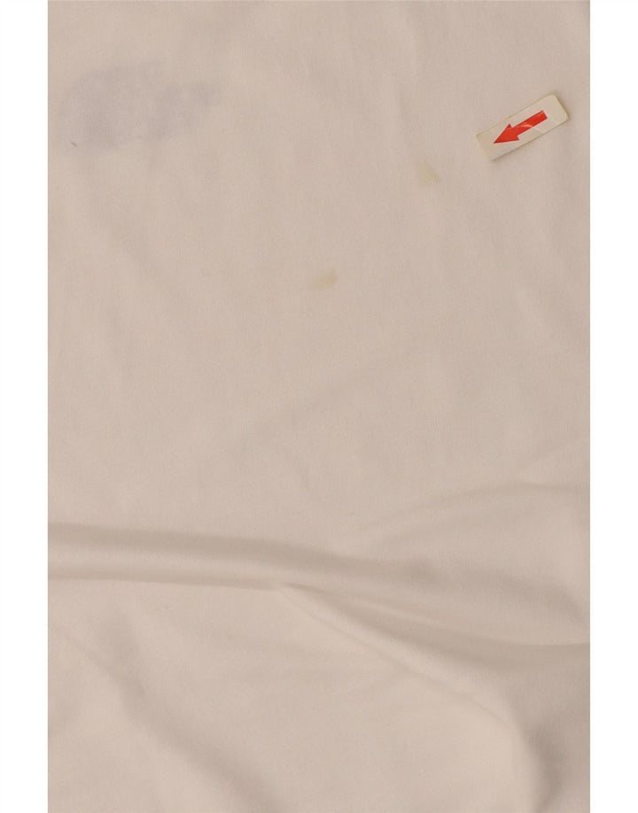The North Face Herren T-Shirt Top Large Weiß Baumwolle