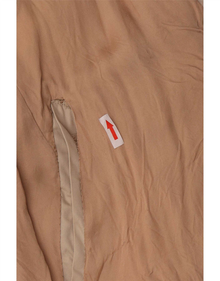 Aquascutum Herrenmantel UK 40 Large Beige Baumwolle