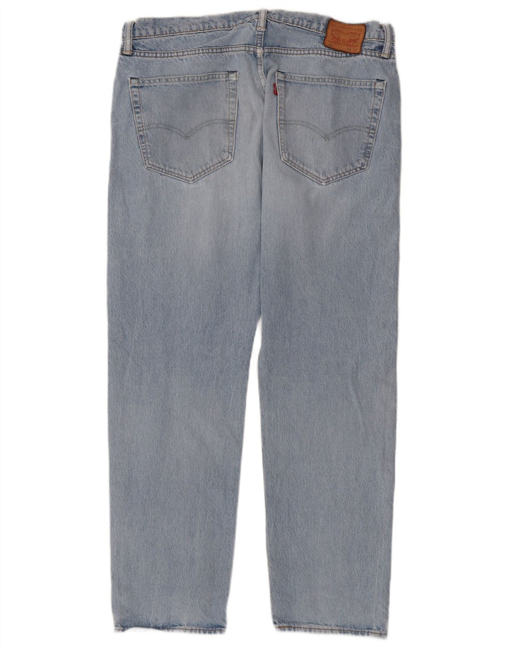 Levi's Herren 502 Tapered Jeans W36 L32 Blaue Baumwolle