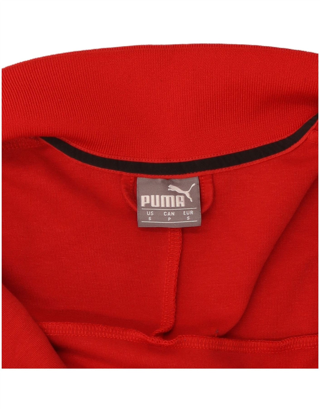 PUMA Damen-Ferrari-Trainingsanzug-Oberteiljacke, UK 10, Größe S, Rot, Farbblock