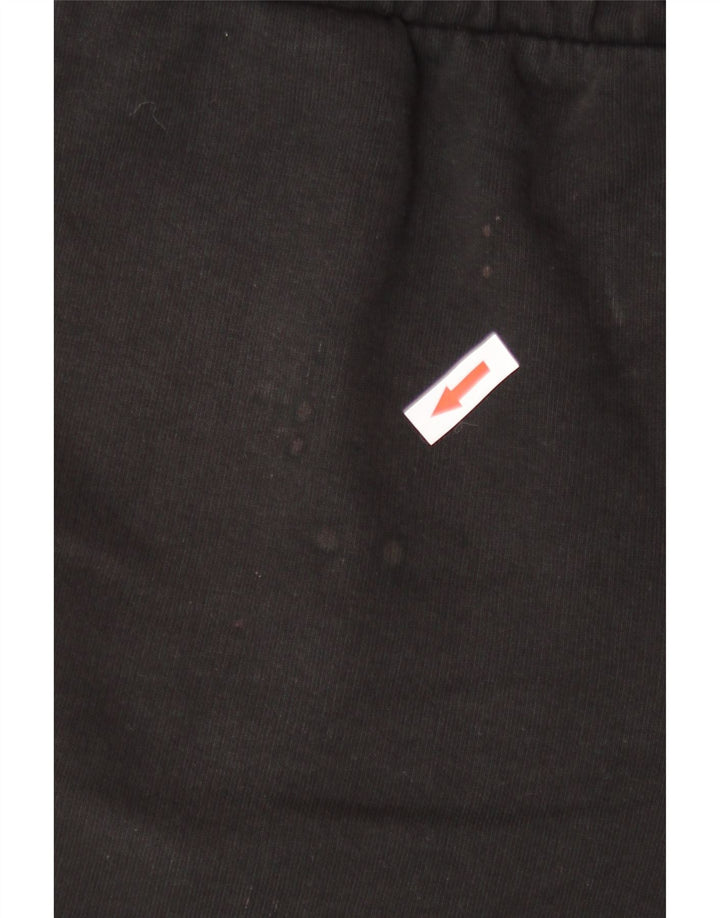 Puma Damen Sportshorts UK 12 Medium Schwarz Baumwolle