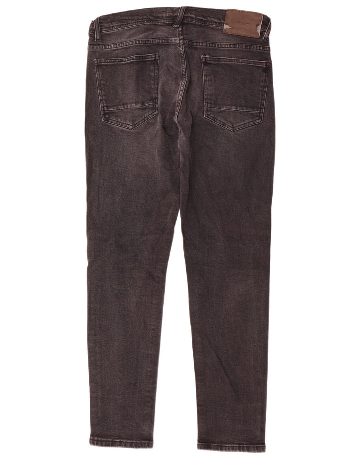 Zara Herren Slim Jeans EU 46 XL W36 L30 Grau