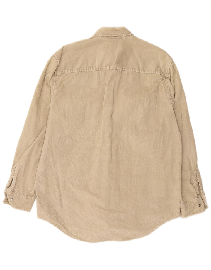 TIMBERLAND Herren Cordhemd Mittelbeige Baumwolle