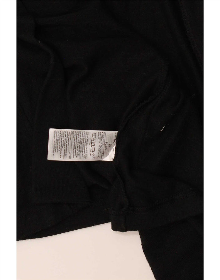 Gap Damen-Strickjacke, übergroß, offen, Gr. 18, XL, Schwarz, Polyester