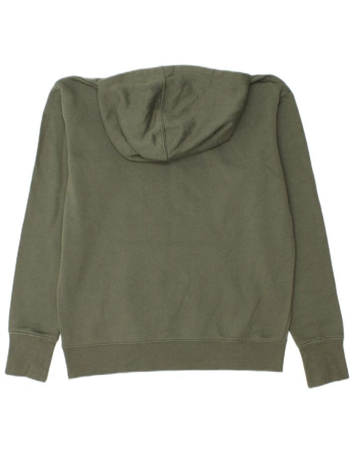 Reebok Herren Graphic Hoodie Pullover Small Khaki Baumwolle