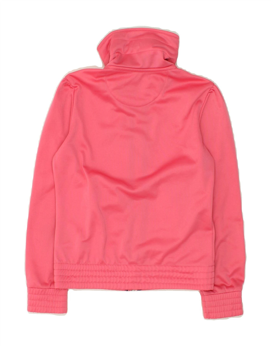 DIADORA Girls Graphic Tracksuit Top Jacket 9-10 Years Large Pink Polyester | Vintage Diadora | Thrift | Second-Hand Diadora | Used Clothing | Messina Hembry 