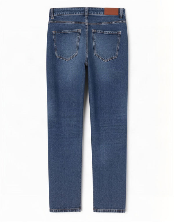 Zara Damen Tapered Jeans EU 38 Small W28 L27 Blaue Baumwolle