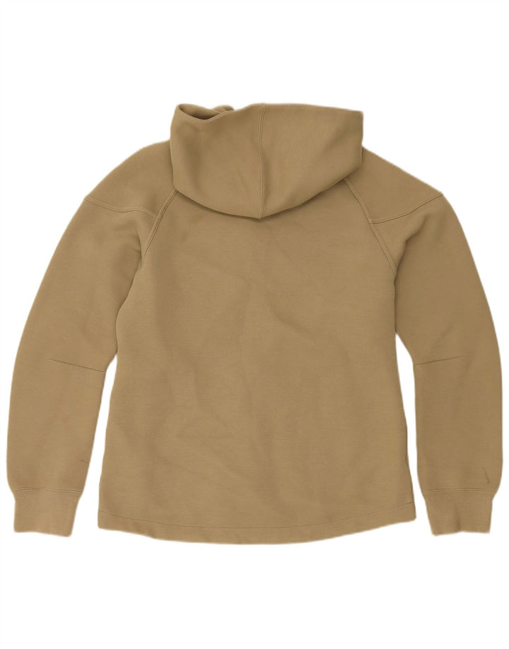 Nike Herren-Kapuzenpullover mit Reißverschluss, mittlere Khaki-Baumwolle