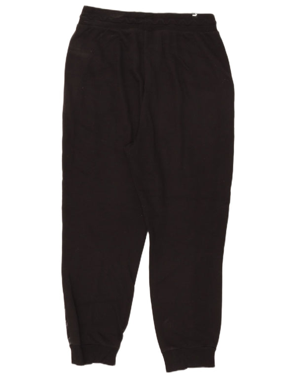 Puma Mens Tracksuit Trousers Joggers Medium Black Animal Print