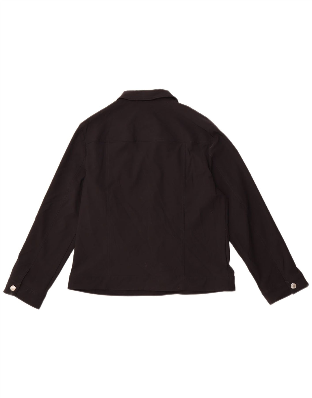 BETTY BARCLAY Womens Bomber Jacket UK 16 Large Black Polyester