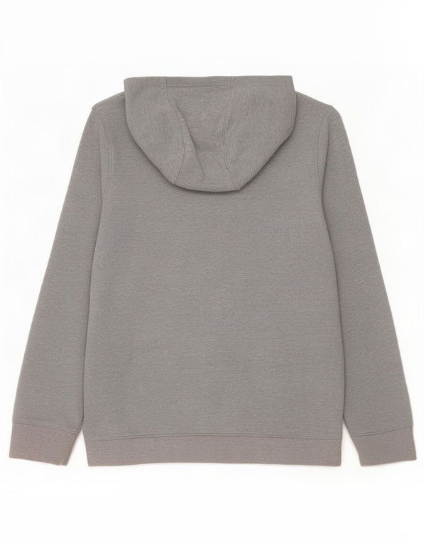 Under Armour Mädchen-Kapuzenpullover mit Grafik, 11–12 Jahre, Größe L, graue Baumwolle