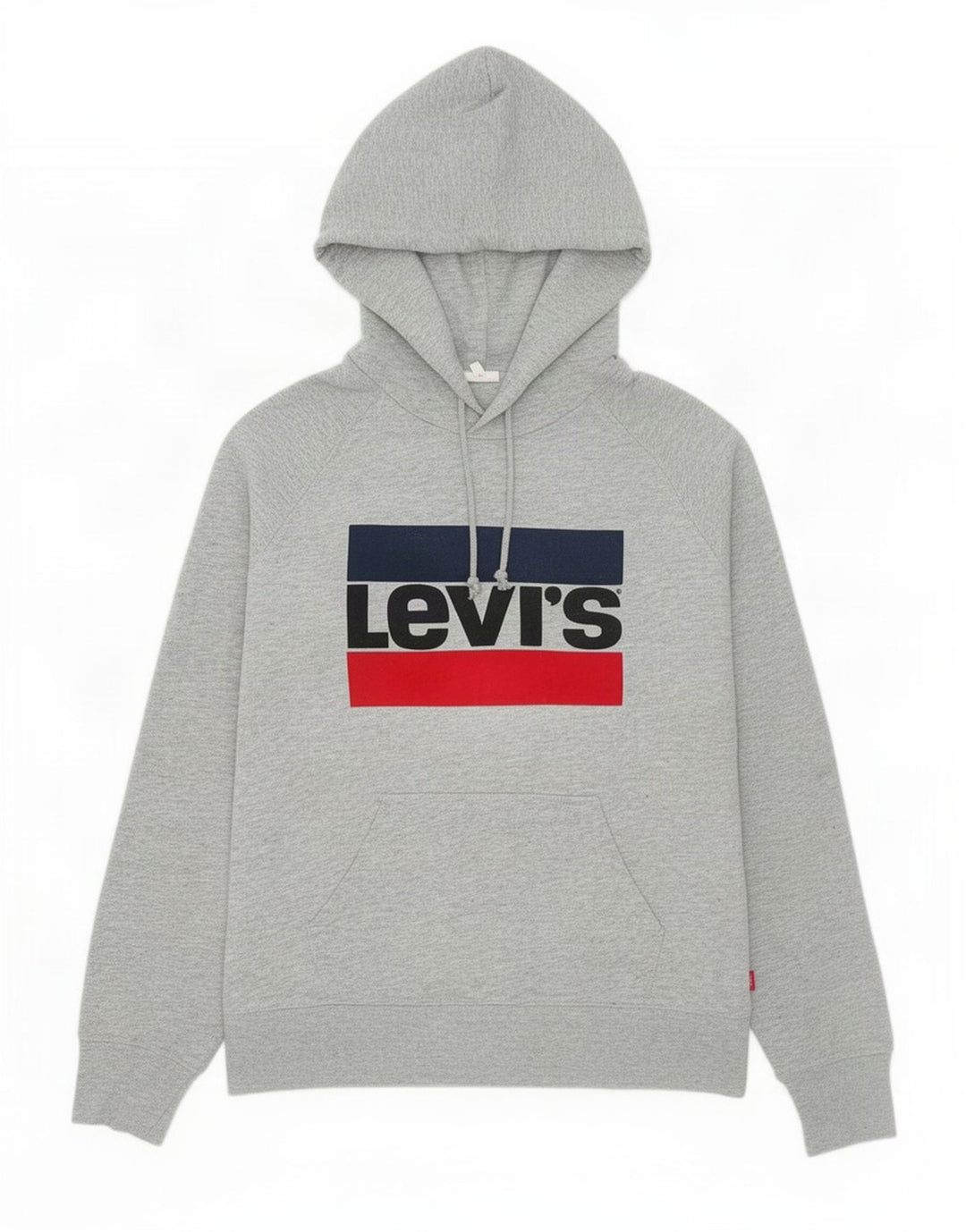 Levi's Herren-Kapuzenpullover mit Grafik, Größe S, Grau, Baumwolle
