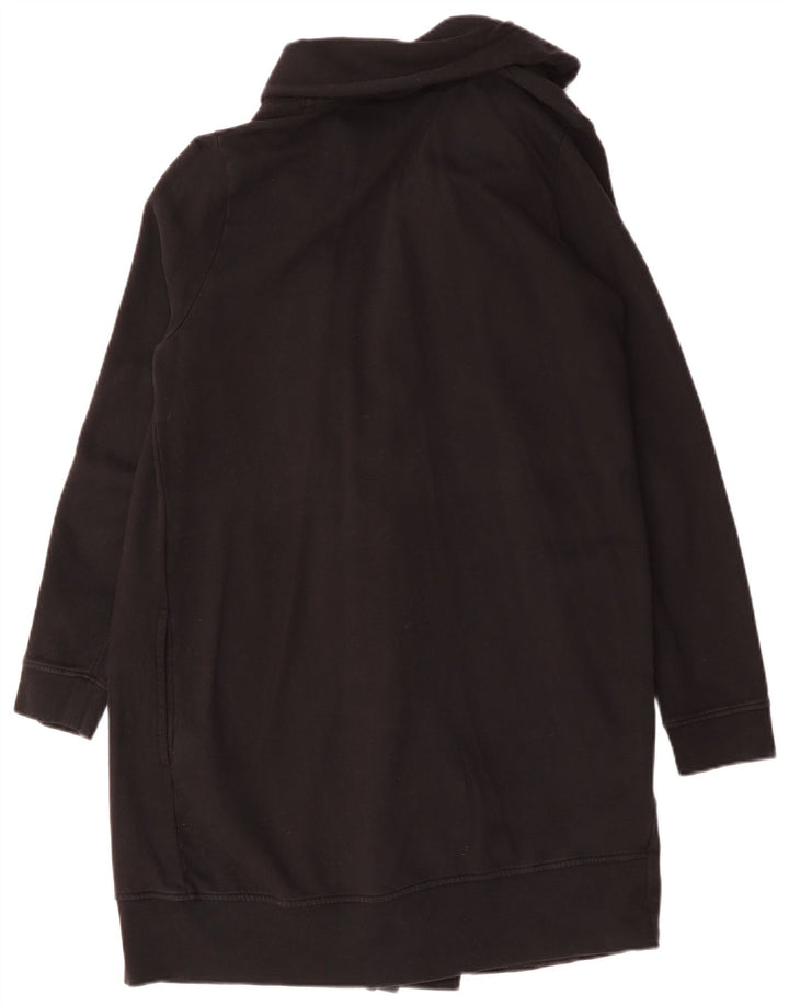 ALL SAINTS Damen-Strickjacke, übergroß, lang, Gr. 14, mittelschwarz