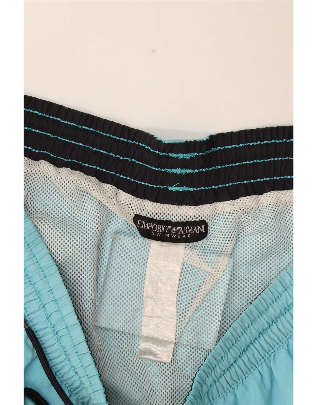 Emporio Armani Herren Badeshorts Mittelblau