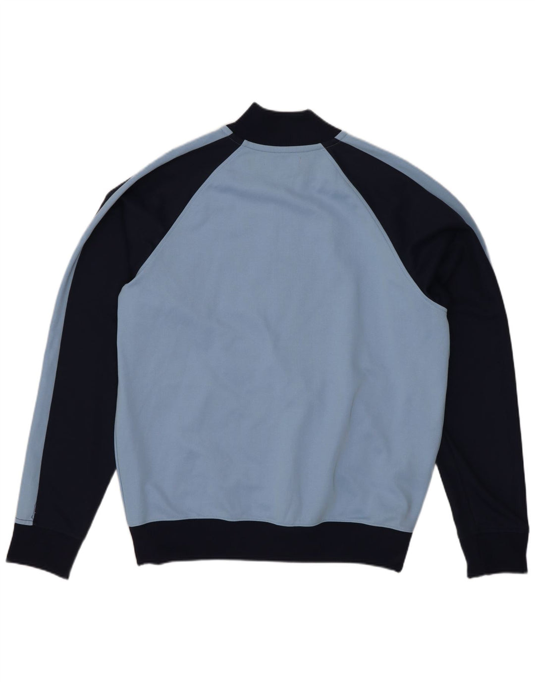 Fred Perry Herren-Trainingsanzug-Top-Jacke, mittelblau, Farbblock-Sport