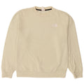 The North Face Damen-Sweatshirt-Pullover UK 14 Mittelweiße Baumwolle