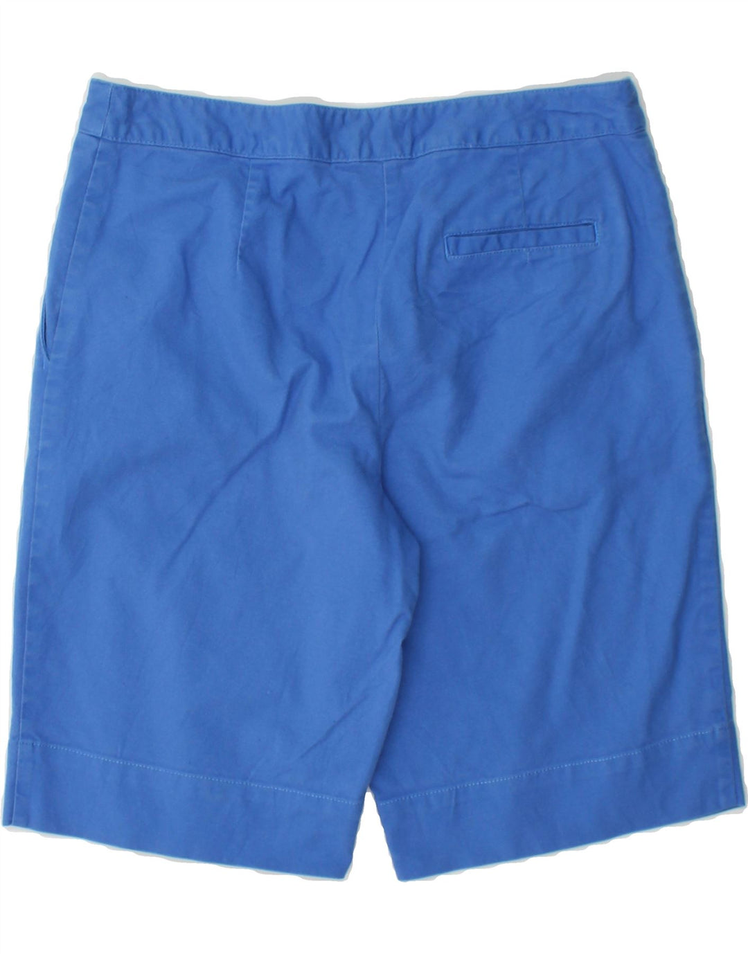 IZOD Womens Stretch Chino Shorts US 8 Medium W31  Blue Cotton Vintage Izod and Second-Hand Izod from Messina Hembry 