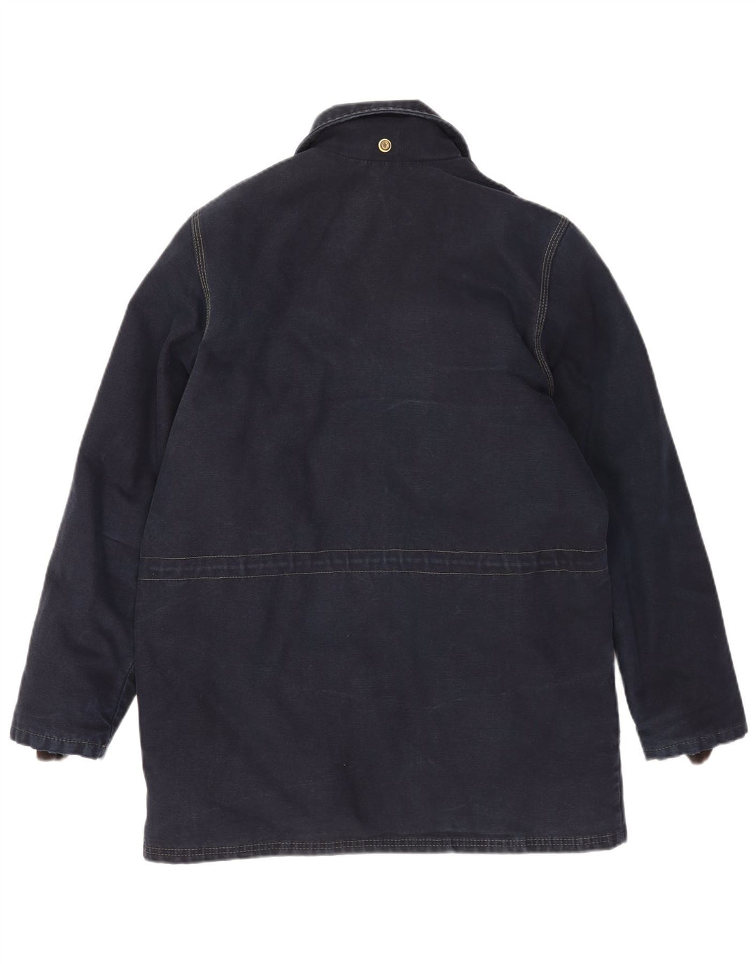 Richlu Herren Wattierte Jacke UK 36 Small Marineblau Baumwolle
