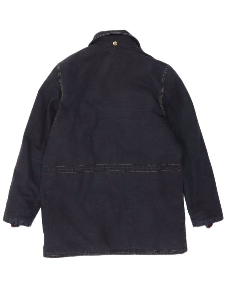 Richlu Herren Wattierte Jacke UK 36 Small Marineblau Baumwolle