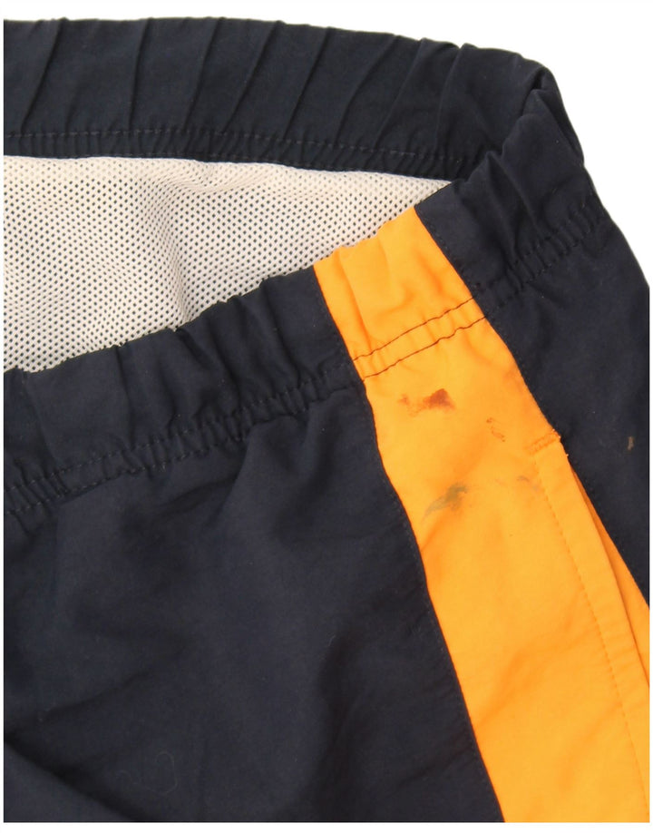 Nike Herren-Sportshorts mit Grafik, groß, marineblaues Farbblock-Polyester