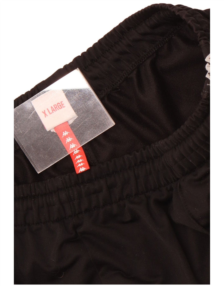 Kappa Herren Graphic Trainingshose XL Schwarz