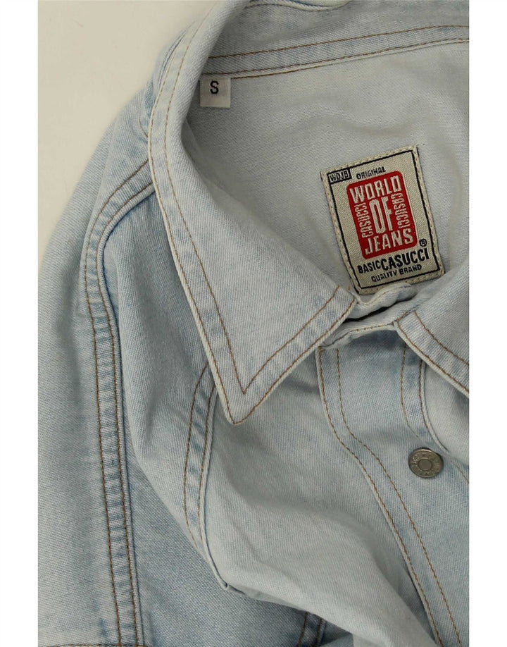 Casucci Herrenhemd Small Blau