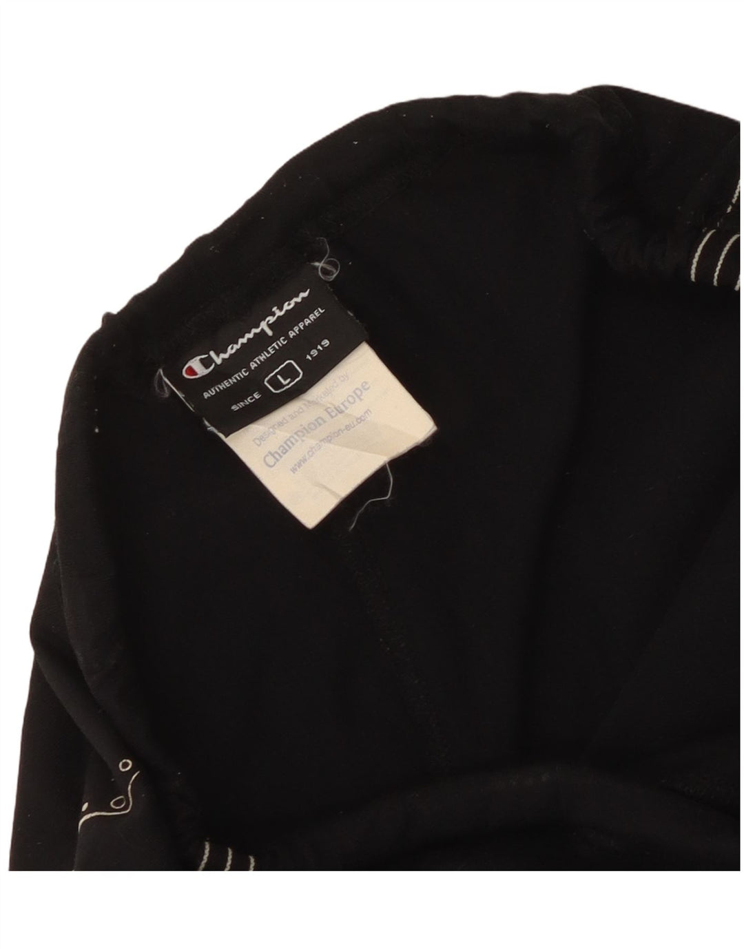 Champion Damen-Trainingshose, UK 16, Größe L, Schwarz, Polyamid