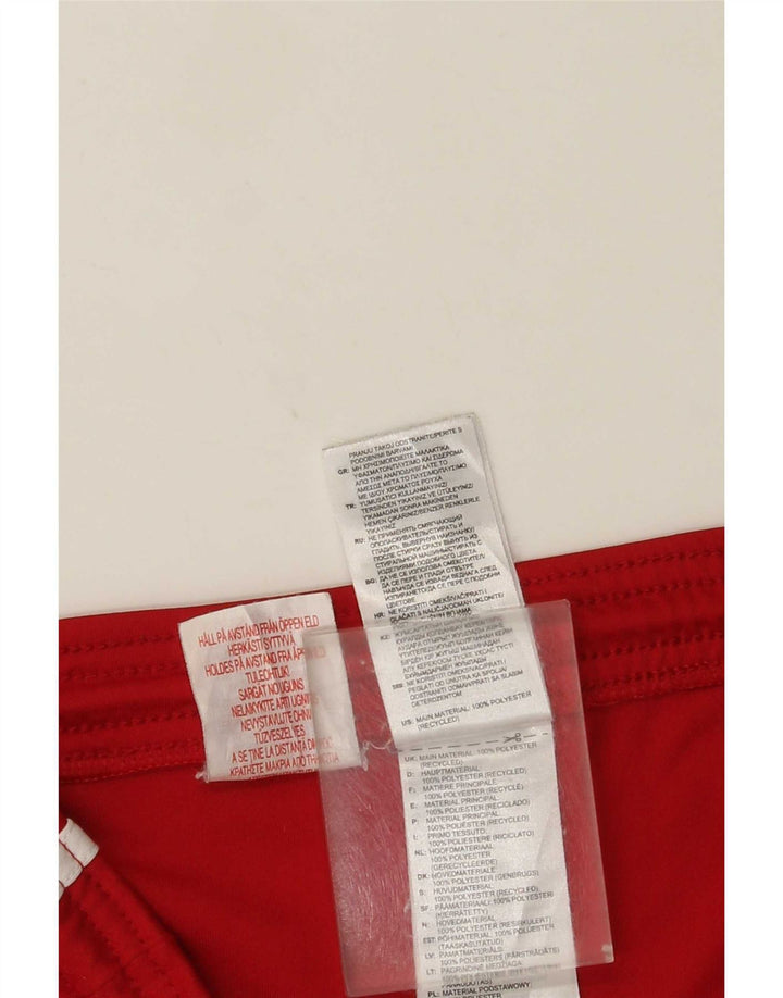 Adidas Jungen Sportshorts 13–14 Jahre, rotes Polyester